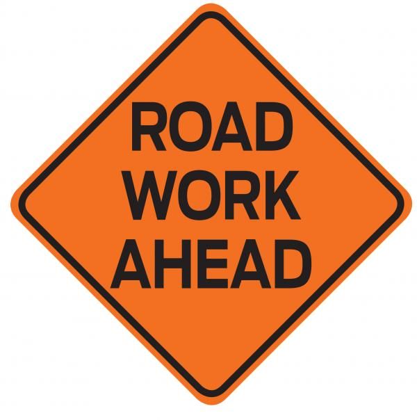 600x604 Road Construction Clipart