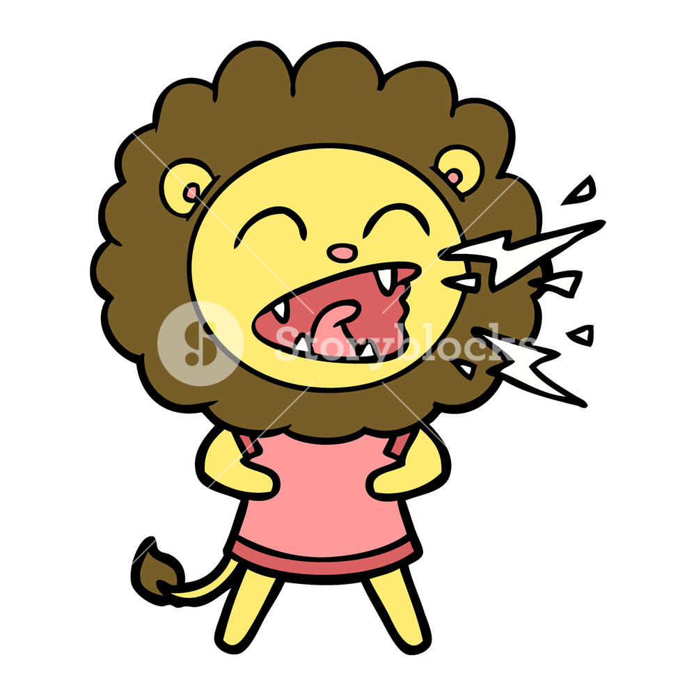 Roaring Lion Clipart | Free download on ClipArtMag