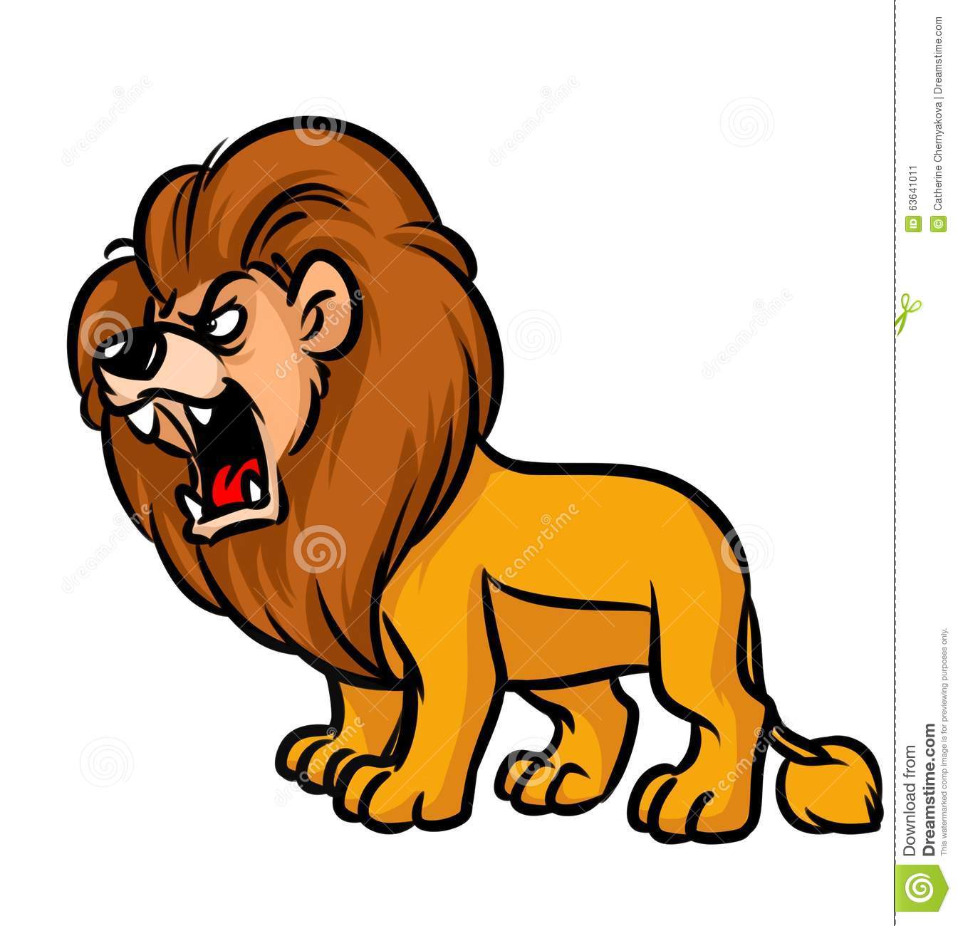 Roaring Lion Clipart | Free download on ClipArtMag