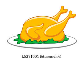 270x194 Roasted Chicken Clip Art And Illustration. 4,878 Roasted Chicken