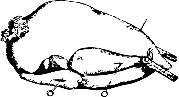 600x326 Roast Turkey Clip Art Free Vector In Open Office Drawing Svg