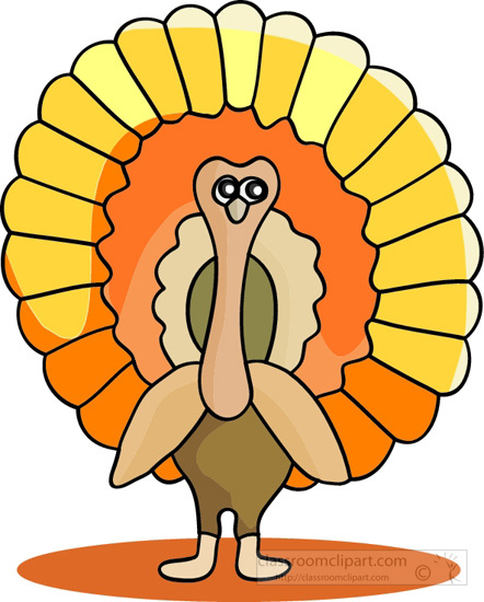 442x550 Thanksgiving Turkey Clip Art