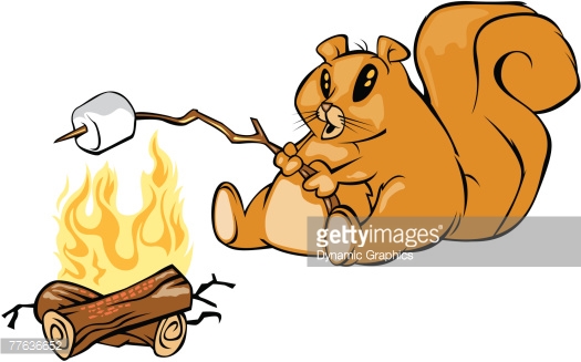 525x327 Campire Clipart Roast Marshmallow