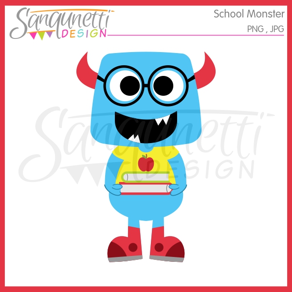 600x600 Sanqunetti Design School Monster Clipart