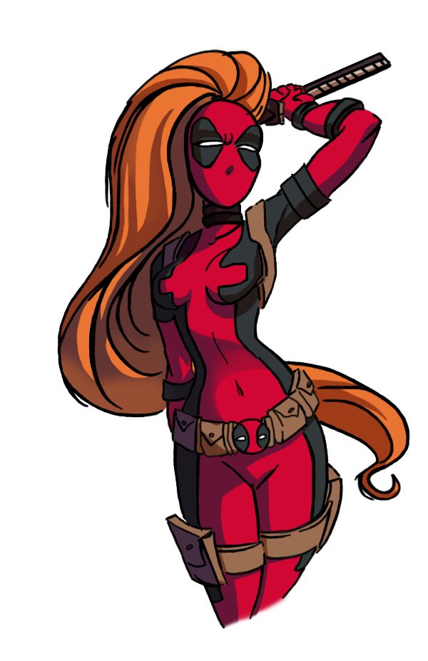 600x927 Deadpool Clipart