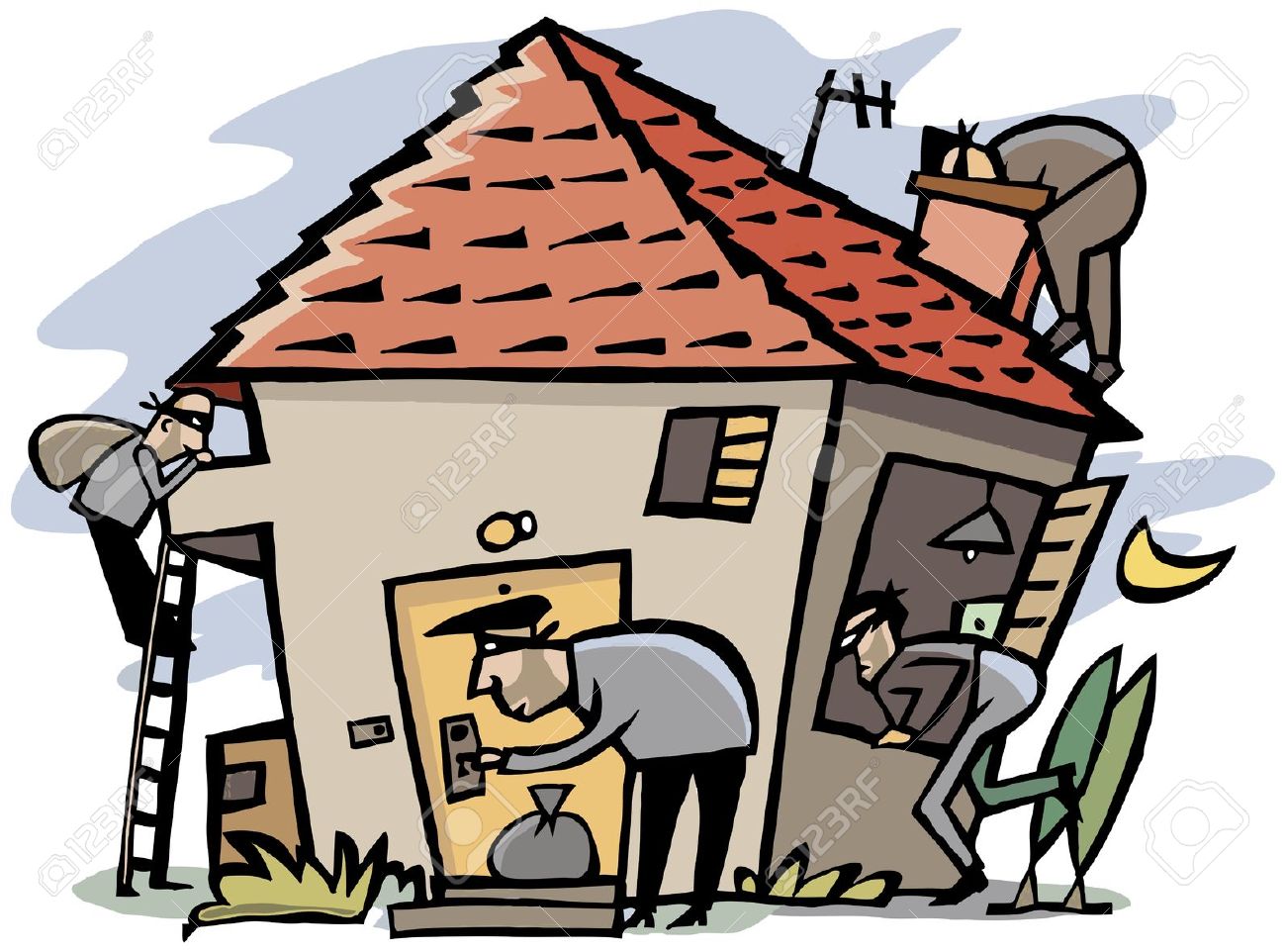 1300x962 Robbery Clipart 37290 Clip Art Graphic Of A Red Guy Character