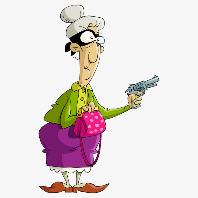 650x650 Vector Female Robber, Vector Character, Character, People