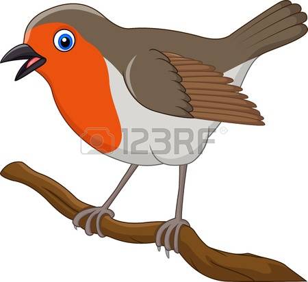 450x412 Wildlife Clipart Robin