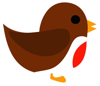 340x294 Robin Clipart Xmas