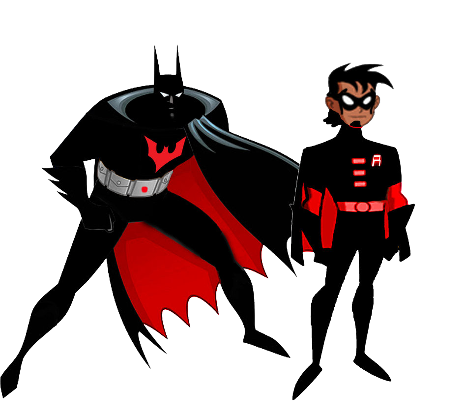 946x844 Batman And Robin Beyond By Stick Man Clip Art