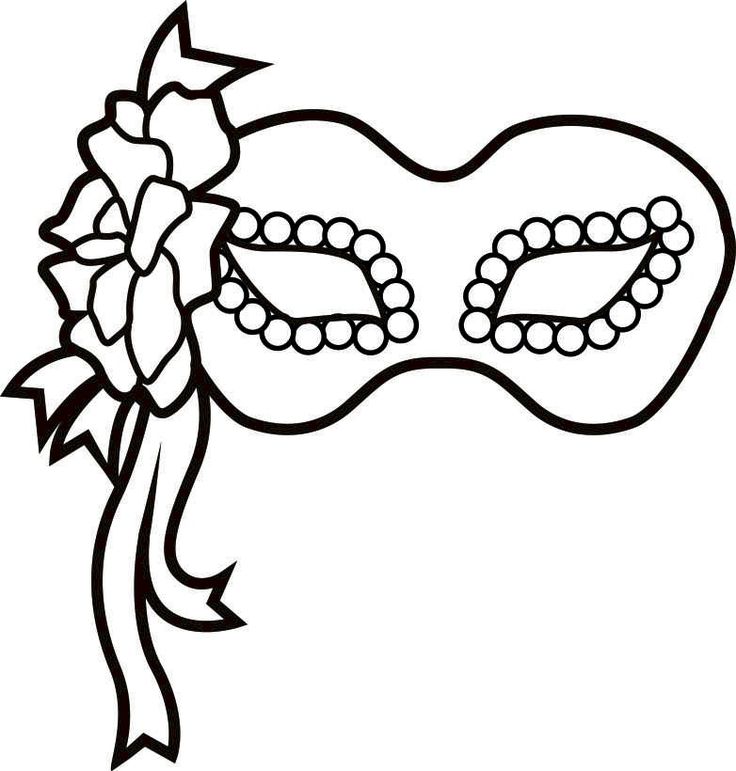 Template Of A Carnival Mask Clipart| (41)++ Stunning Cliparts ...