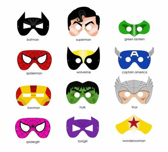 554x502 The Best Super Hero Masks Ideas Superhero Party
