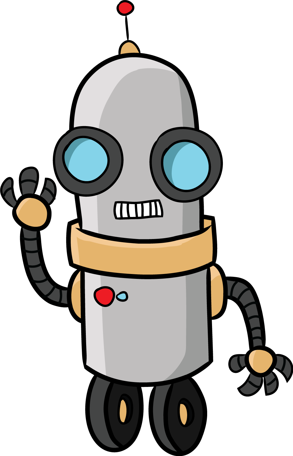 1024x1591 Robot Clipart Cartoon