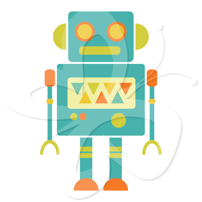 801x800 Robot Clipart Cute