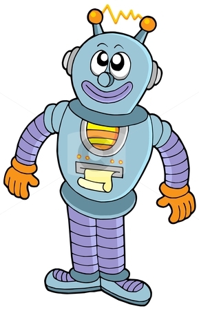 289x450 Robot Clipart Happy