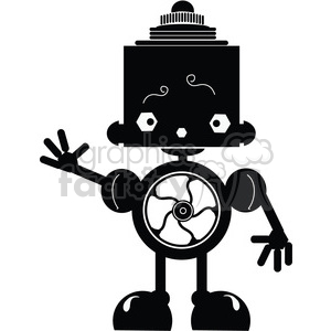 300x300 Royalty Free Robot Boy 02 394080 Vector Clip Art Image
