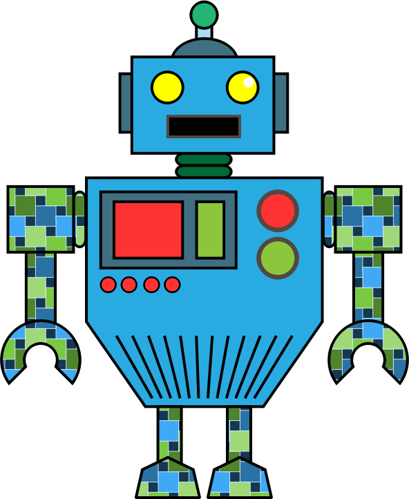592x722 Clipart Images Of Robots Images Hd Download