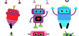 272x125 Robot Free To Use Clip Art