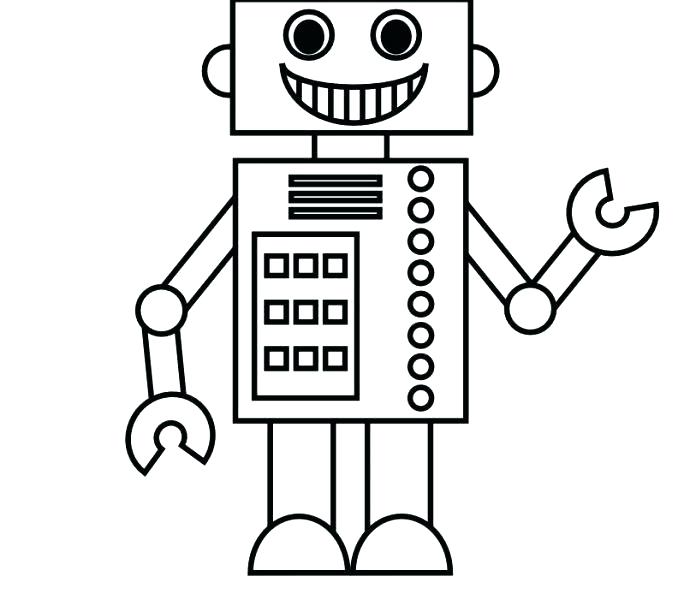 678x600 Robot Coloring Pages Pdf Inspirational Page On Free Kids