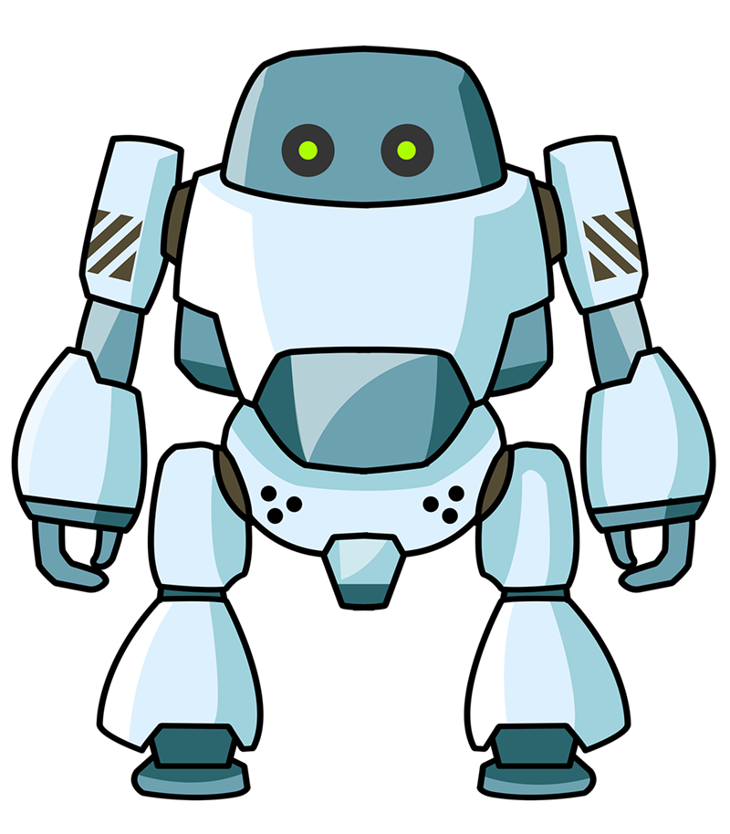 800x914 Panda Clipart Robot