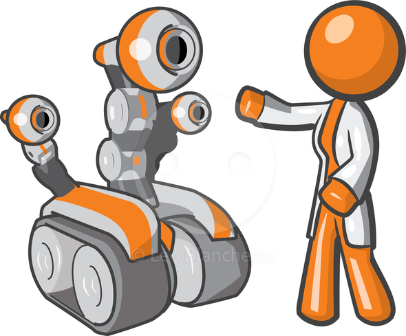 590x489 Cute Clip Art Cute Robot Vector Clipart