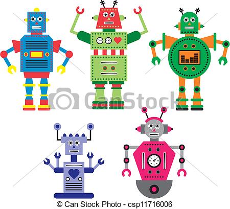 450x409 Drawing Clipart Robot