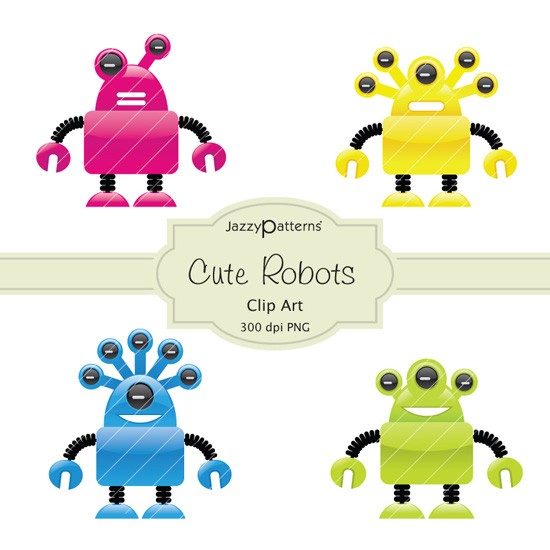 550x550 Panda Clipart Robot