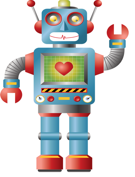 459x600 Robot Clipart Toy