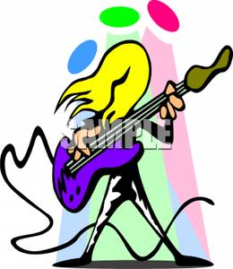 260x300 Rock Star Diva Clip Art