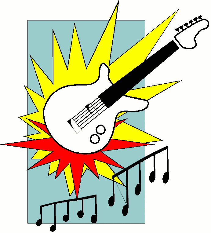 691x763 Guitar Clipart Rock Music