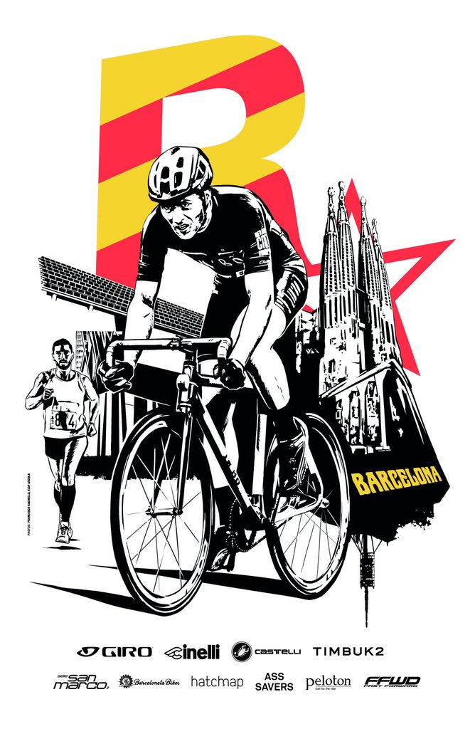 668x1024 Red Hook Criterium X Rockstar Games Barcelona No.2 Poster