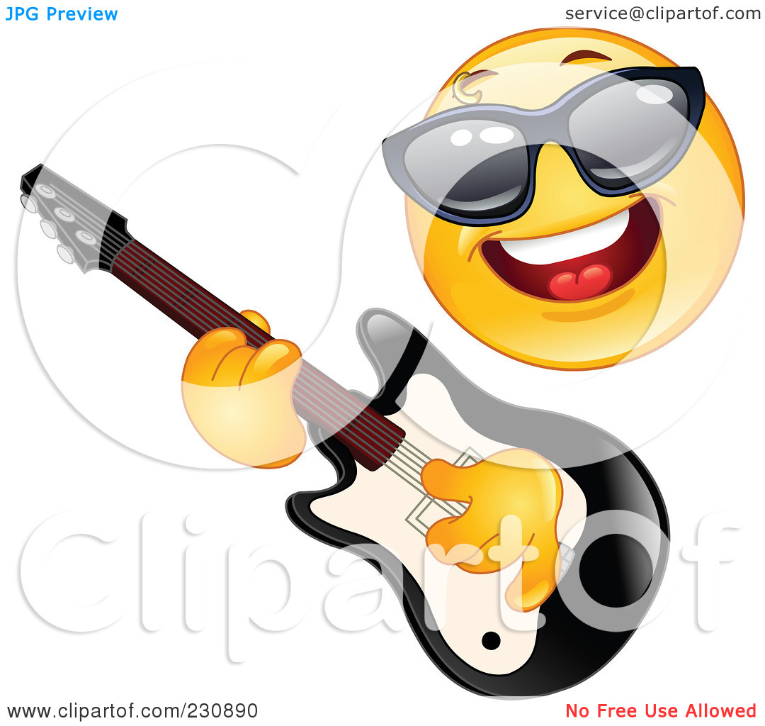 1080x1024 Rock Star Smiley Face Clipart