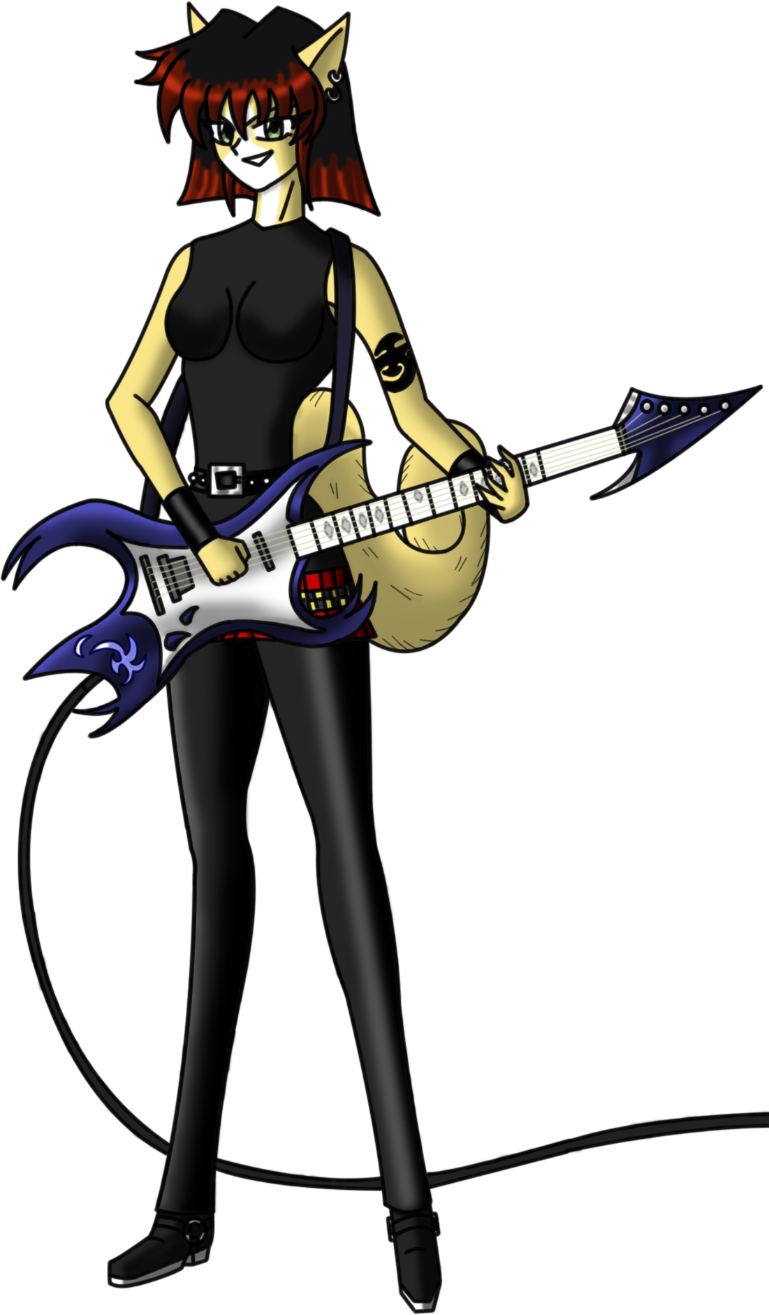 1101x1881 Manga Clipart Rock Star