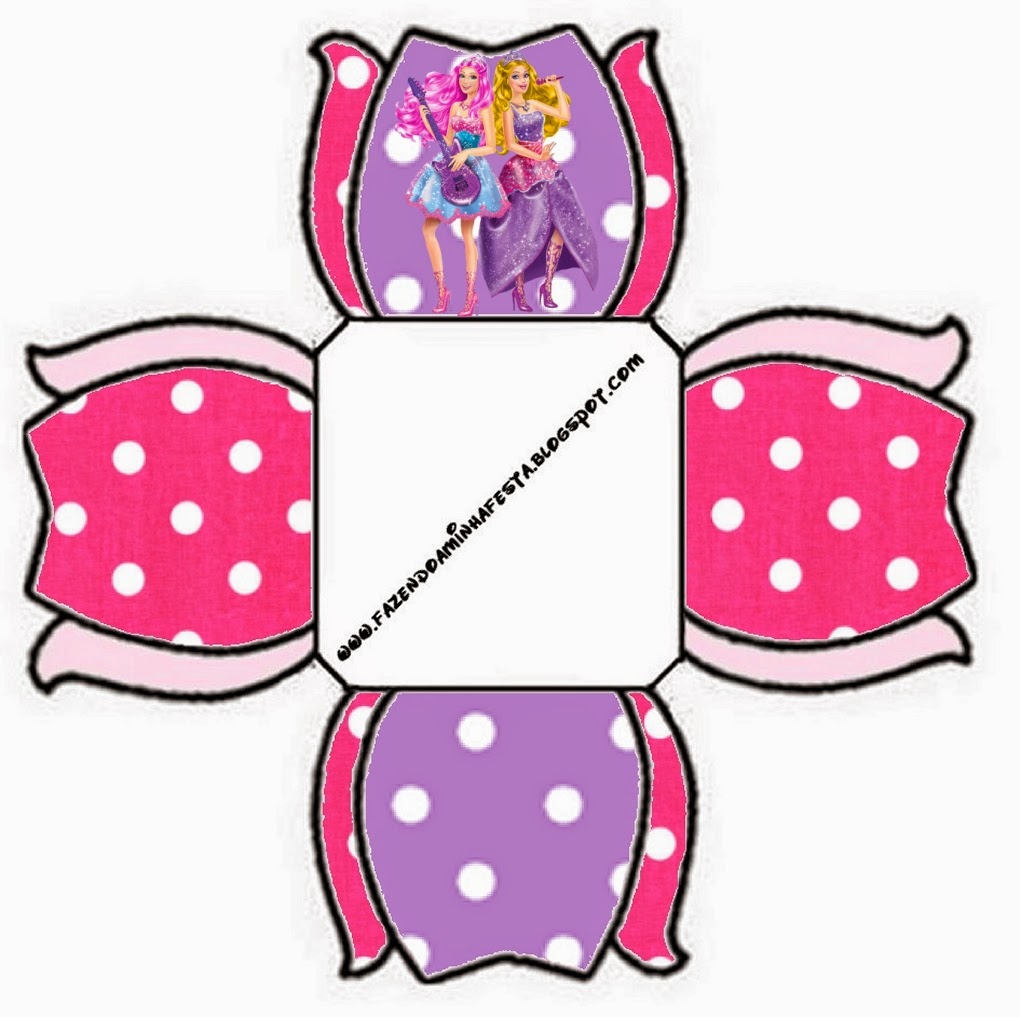 1020x1017 Barbie Rock Star Free Printable Boxes. Is It For Parties Is It