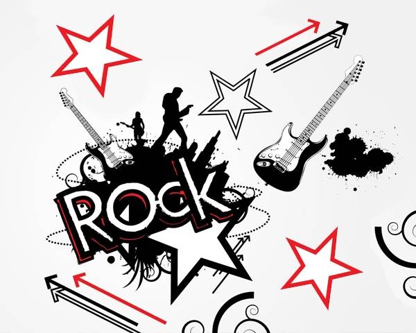 600x480 Rock Stars Clipart