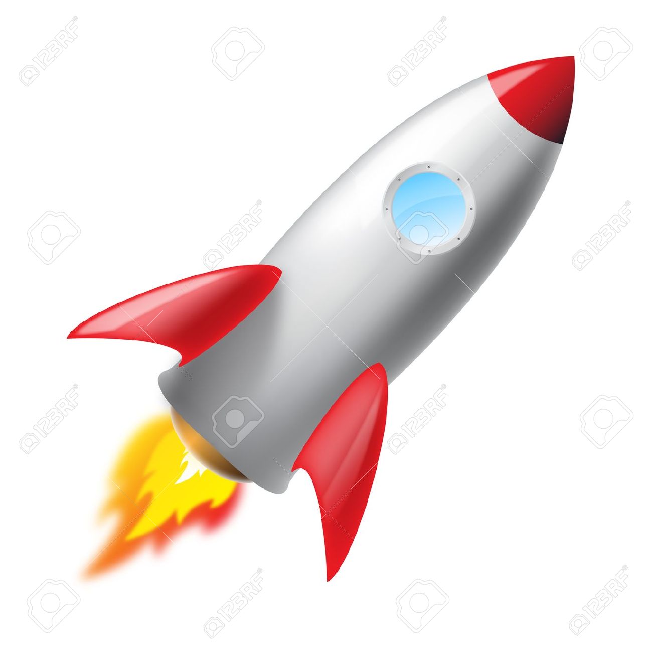 1300x1300 Rocket Clipart Missile