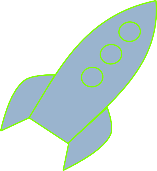 552x600 New Rocket Clip Art