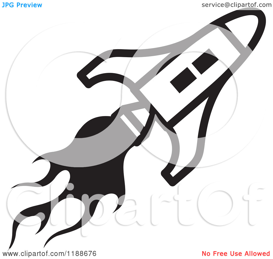 1080x1024 Rocket Black And White Clipart 2148133