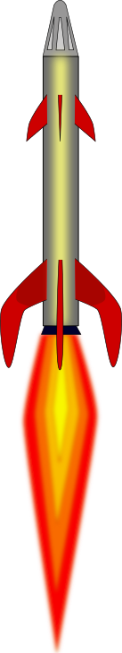 137x729 Rocket Launch Clip Art Download