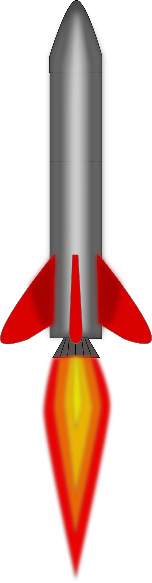 512x1956 Smoke Clipart Rocket Launch