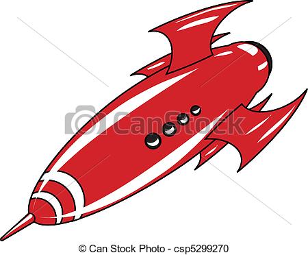 450x372 Rocket Clipart Vintage