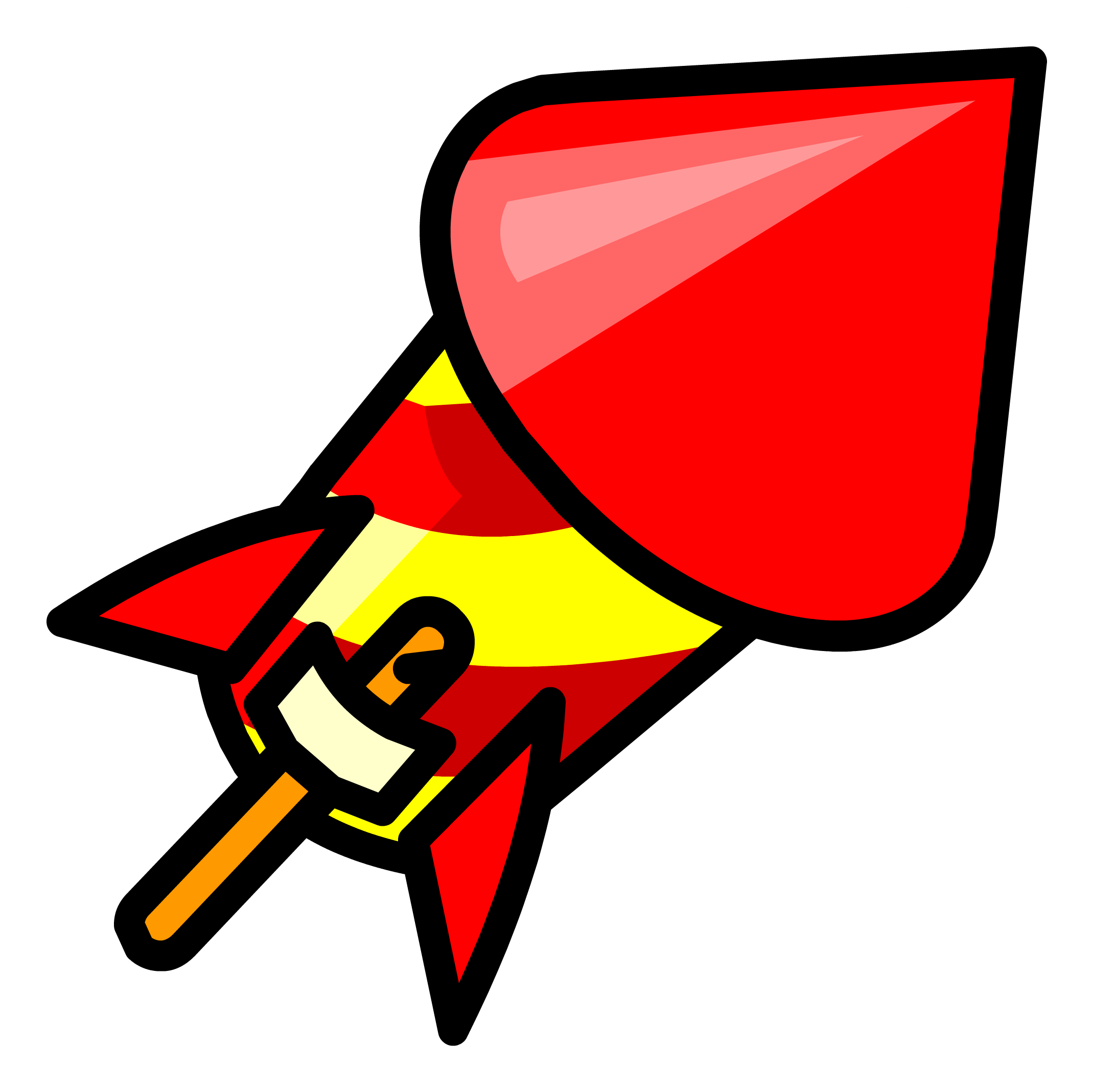 2139x2137 Rocket Clipart Firework