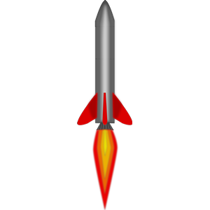 300x300 Rocket Clipart Gif Collection