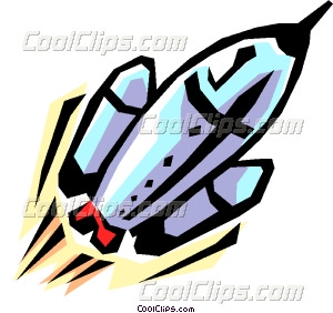 300x282 Rocket Ship Vector Clip Art