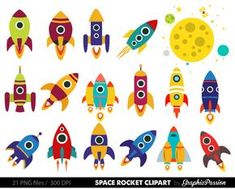 235x189 Weltraum Clipart Outer Space Clip Art Pack, Raumschiff