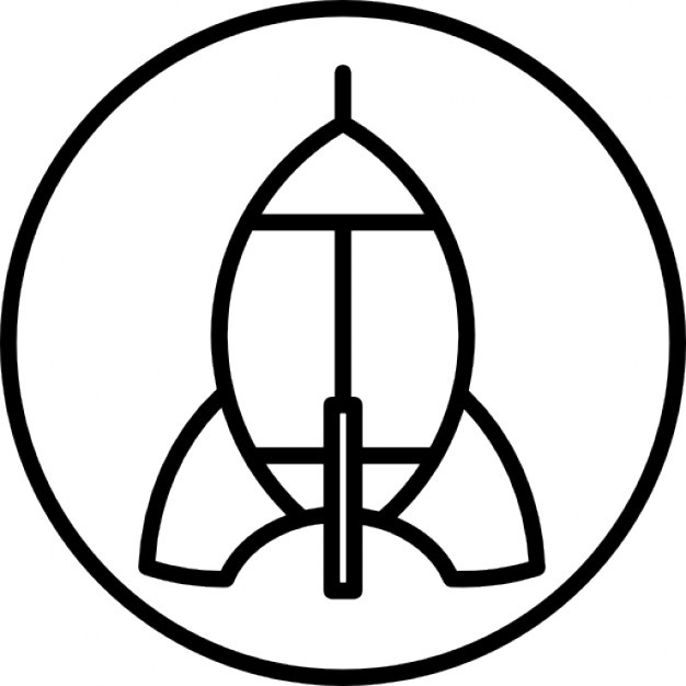 626x626 Rocket Outline Vectors, Photos And Psd Files Free Download
