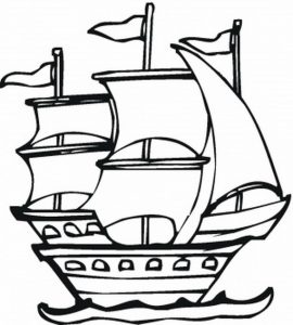 270x300 Coloring Pages Ships Coloring Pages Exquisite Rocket Ship