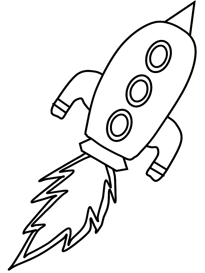 718x957 Rocket Ship Outline Many Interesting Cliparts