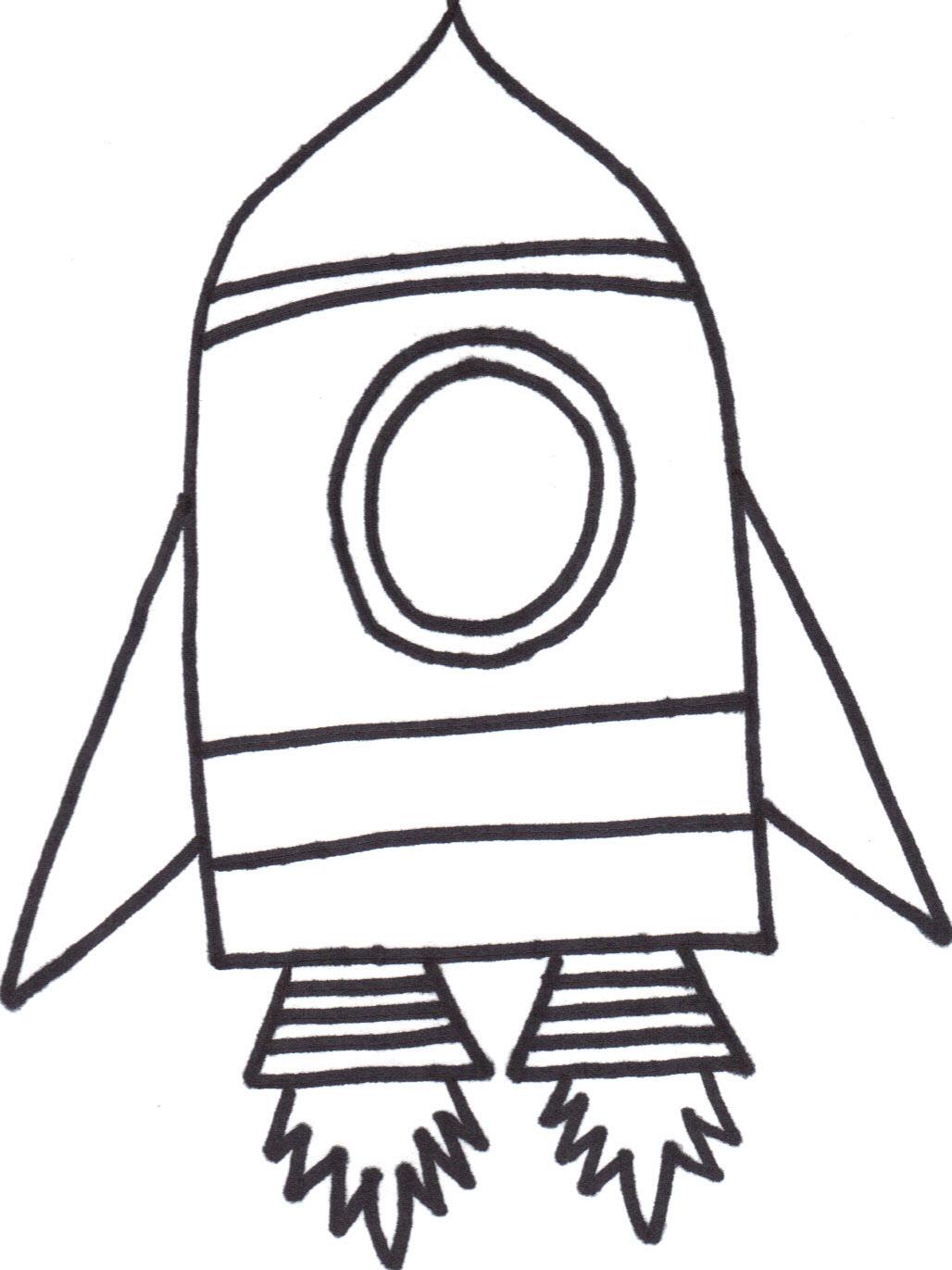 1028x1371 Rocket Outline Clip Art