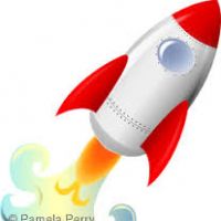 200x200 Rocket Ship Clipart